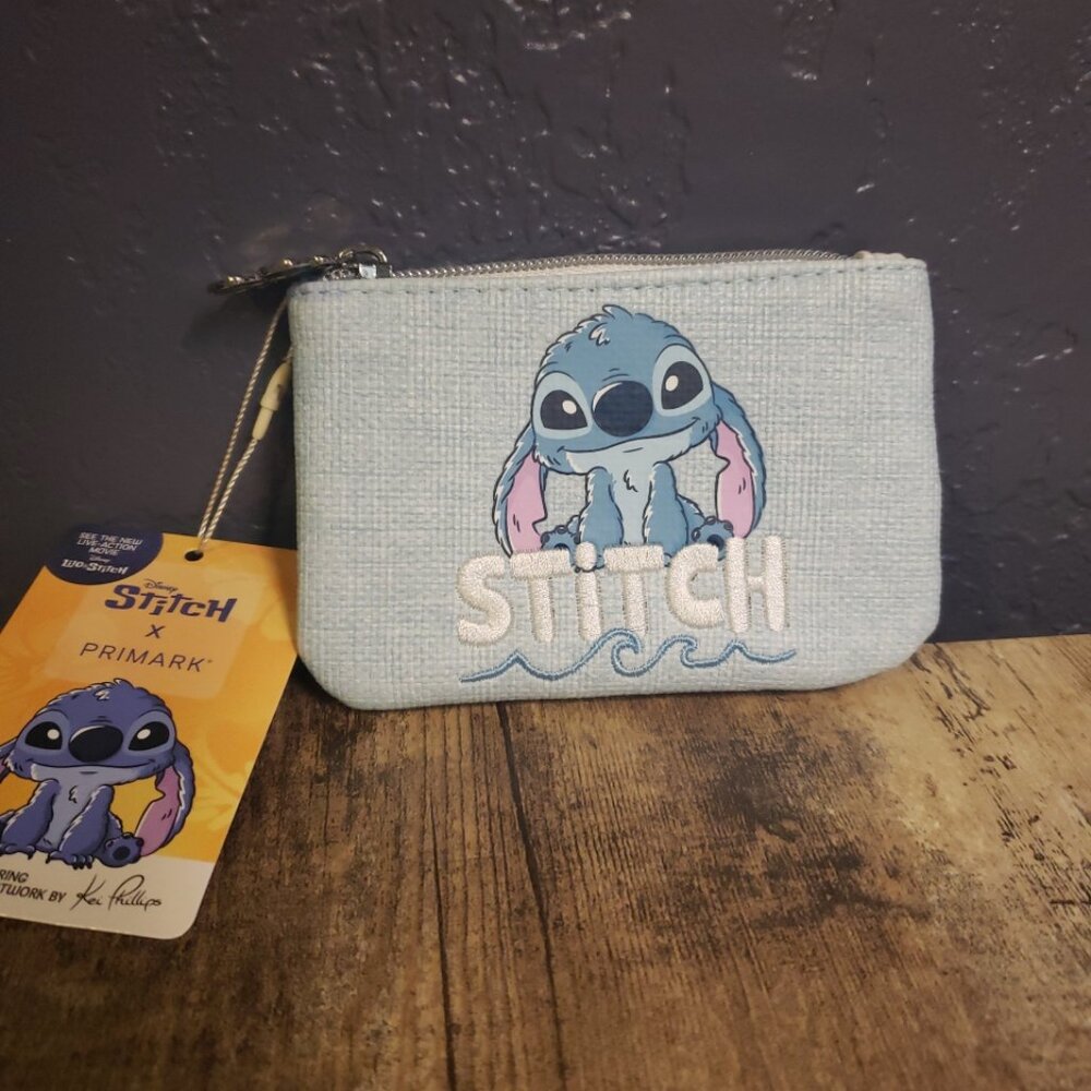 Disney Stitch Primark Coin Wallet Purse Lilo & Stitch NWT